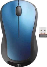 Logitech M310 Wireless Mouse (Peacock Blue)