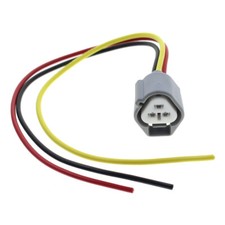 3 Pin Triangle Connector For Nissan Subaru Mazda Headlight Fog Light Turn Signal