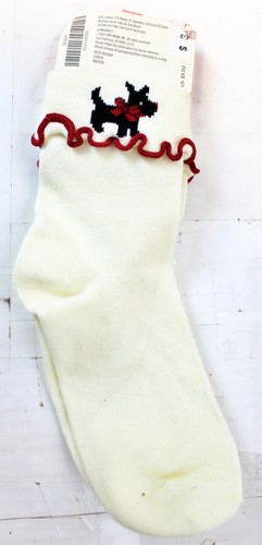 2008 Gymboree Holiday Friends 3Pc Outfit sz 5 NWT Top Pants Socks Red Velvet Dog - Picture 18 of 21