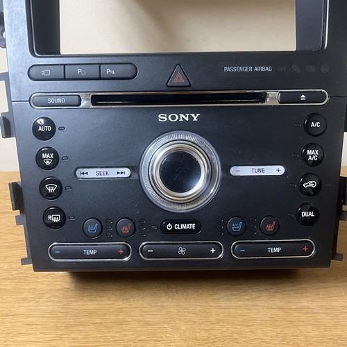 FORD EXPLORER Heater Climate Control Radio CD Control Dash Bezel OEM 2018 2019 - Picture 2 of 9