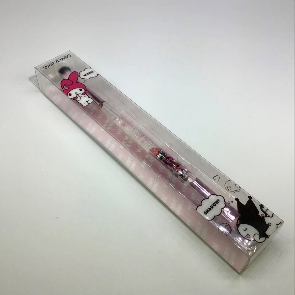 2020 Wet-n-Wild x Sanrio MY MELODY & KUROMI Dual Shadow & Blend Brush-New In Box - Image 3 of 3