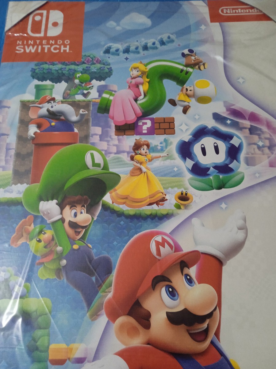 Super Mario Bros Wonder store displej promo standee Nintendo