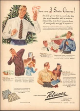 1947 Vintage ad for Reliance Manufacturing Co. `art retro shirts, shorts  120517