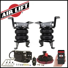 Air Lift LoadLifter 7500 Bags & Wireless Compressor 2020-25 Silverado Sierra HD