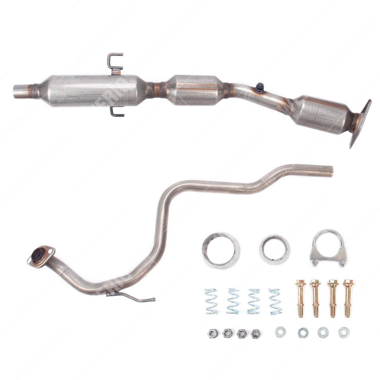 Fits 2007 To 2010 Toyota Yaris 1.5L Sedan Catalytic Converter with Pipe ...