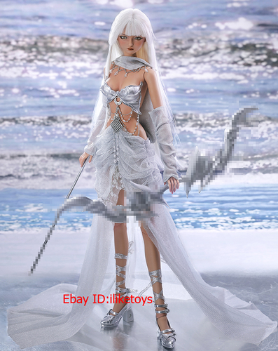 BJD Klein Gothic Girl Pretty Cool Doll 1/3th Resin Ball Jointed Makeup Gift Toy - Picture 3 of 13