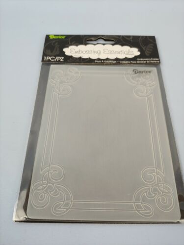 Carpeta Darice Embossing Essentials 1218-31 Marco Ornado Hobby Artesanía Libro de recortes - Imagen 2 de 7
