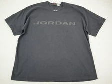 Vintage Air Jordan Shirt Men Extra Large Black Jordan 23 Jumpman Face Rings 90s