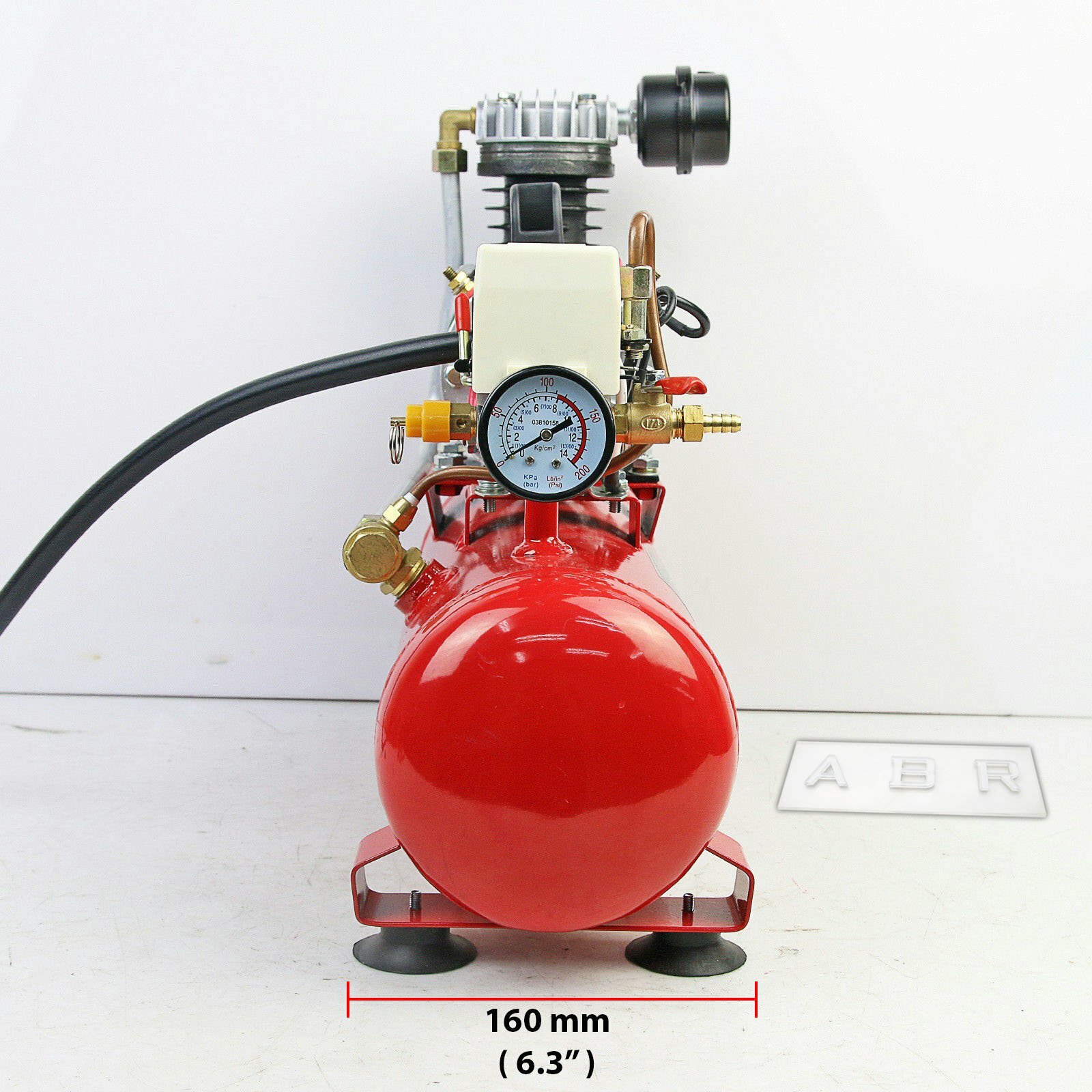 Air Compressor 8L Receiver Tank 120L/min Oil Tank 12V 450W Off Road 4x4