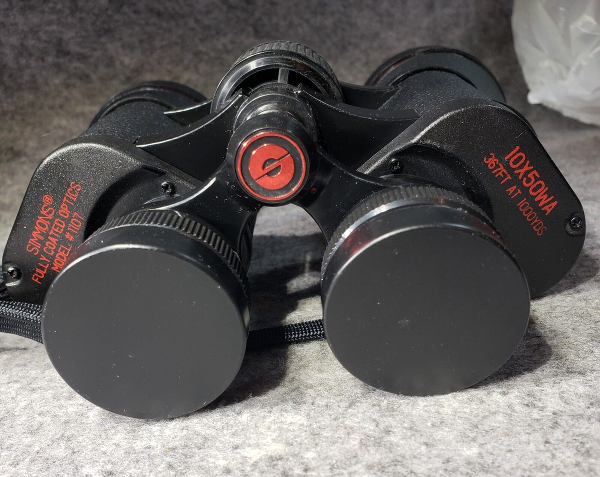 Binoculars Model Simmons Redline 10x50 Binoculars Simmons