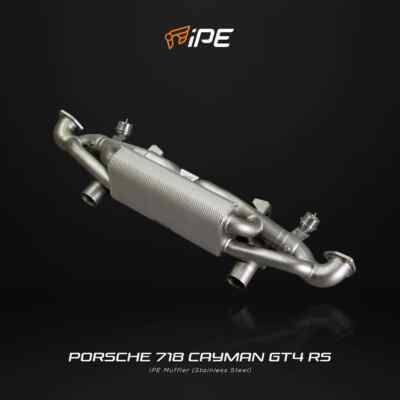 iPE Exhaust 982 Cayman GT4 RS Spyder Titanium Muffler