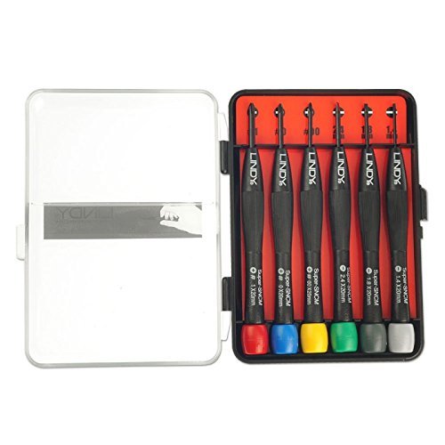 LINDY Computer Technician 6 Piece Precision Screwdriver Set FREE DELIVERY - Picture 2 of 3