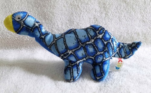 Kipp Brothers ~ Plush Dinosaur ~ Blue - Picture 3 of 5