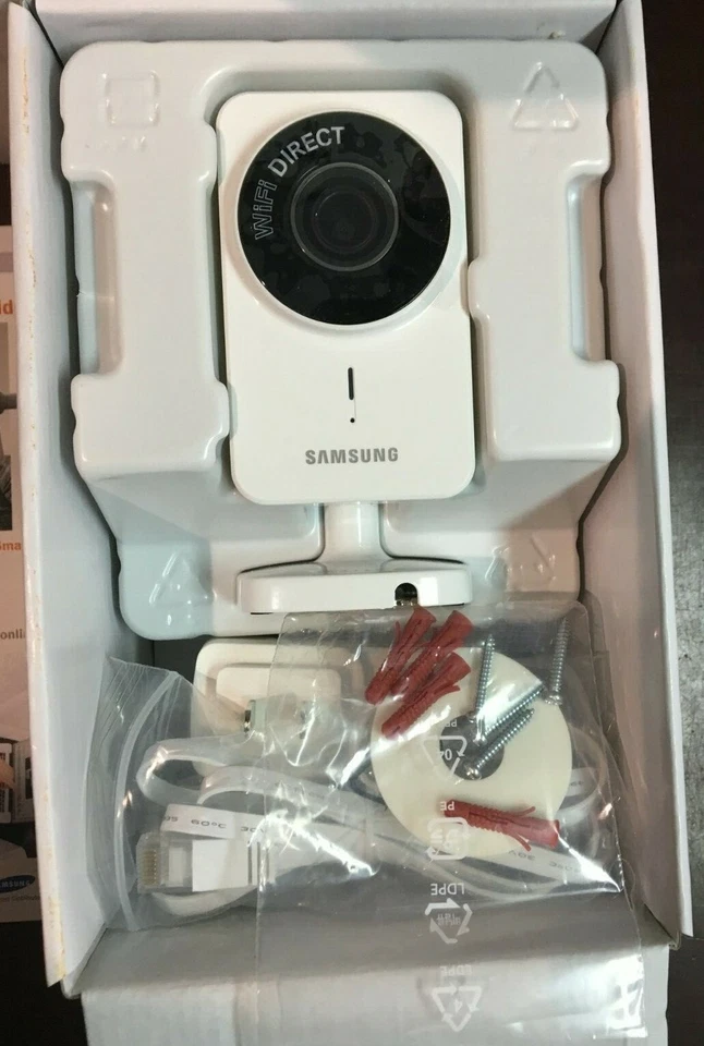 Cámara de seguridad para el hogar Samsung SNH-1011N Smartcam WiFi Foto 3 de 3