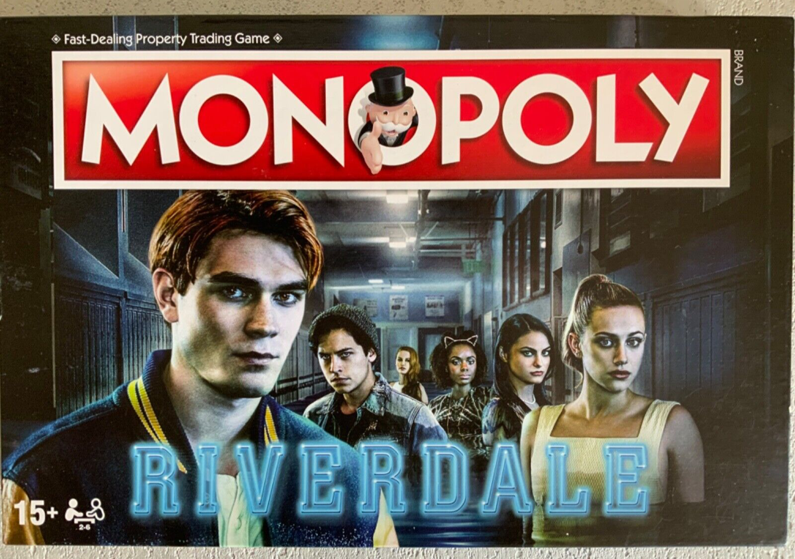 Riverdale Monopoly Board  Game ~ Hasbro - Complete