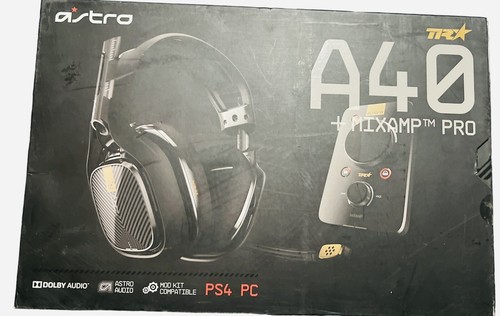 ASTRO Gaming A40 TR Over-Ear-Headset + MixAmp Pro TR für PS4 - schwarz