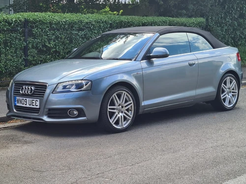 2009 AUDI A3 CABRIOLET 2.0 TDI S LINE 2 DOOR CONVERTIBLE DIESEL MANUAL