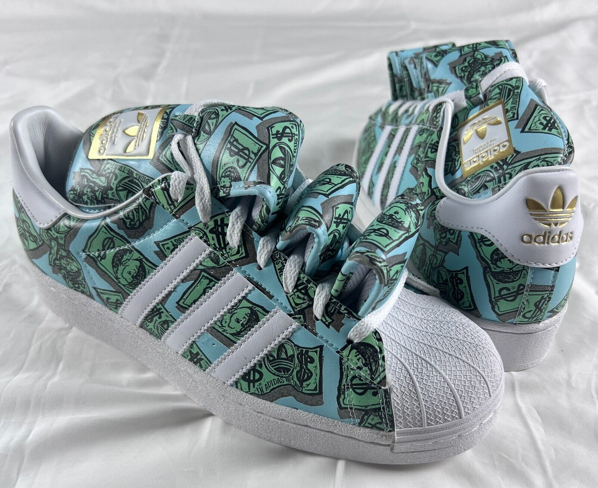 Size 10 - Jeremy Scott x adidas Superstar Money for sale online | eBay