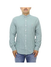 Polo Ralph Lauren Men's Long Sleeve Gingham Check Slim Fit Button Down Shirt