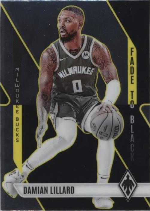 2023-24 Panini Phoenix - Fade to Black Damian Lillard #25