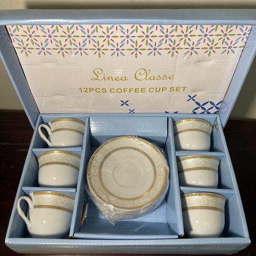 12 Pcs Linea Classe Gold Versace Design 
