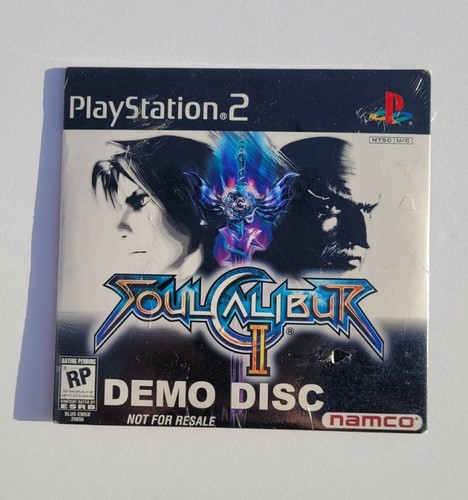 Płyta demo Soul Calibur II - PlayStation 2 - FABRYCZNIE NOWA I FABRYCZNIE ZAPIECZĘTOWANA!!! PS2 - Zdjęcie 1 z 4