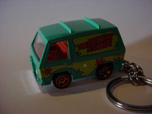 HOT 3D MYSTERY MACHINE CUSTOM SCHLÜSSELANHÄNGER Keyring Schlüsselring SCOOBY DOO Hot Wheels - Bild 4 von 4