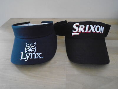 NEW LYNX/SRIXON GOLF VISOR ~COLOUR ~BLK 