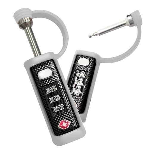 TSA Approved 2 Pack Gun Case Lock - Padlock for Revolver Cases - Child Safe - Picture 1 of 6