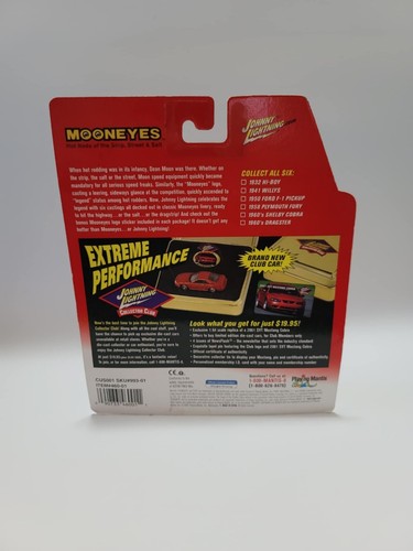 JOHNNY LIGHTNING JOHNNY LIGHTNING MOONEYES 1958 PLYMOUTH FURY - Picture 2 of 2