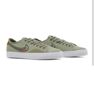 Nike Daan Van Der Linden Blazer Court SB Dusty Olive Brand New With Box   9.5