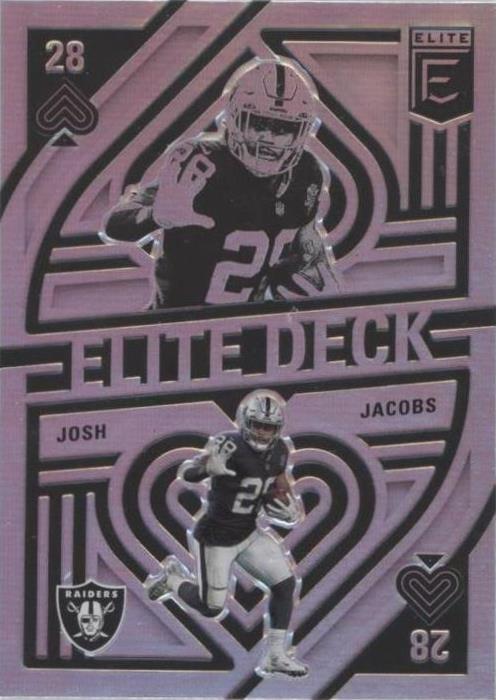 2021 Panini Donruss Elite Josh Jacobs #ED9 - 1 of 2