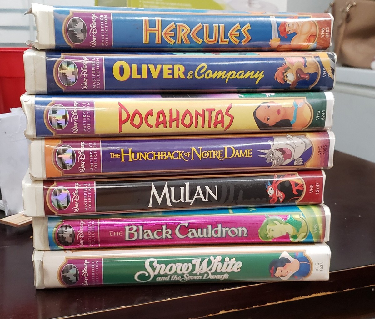 walt disney masterpiece collection vhs lot | eBay