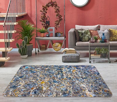 3D Small Stones O1687 Game Rug Mat Elegant Photo Carpet Mat Eve 2023