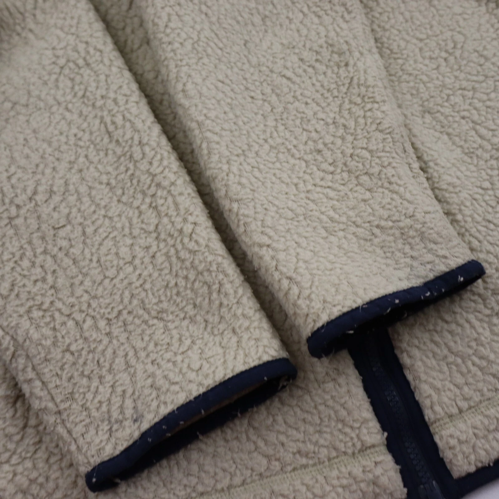 patagonia retro pile fleece full zip coat deep pile jacket