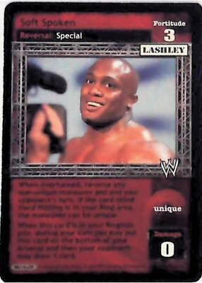Raw Deal CCG Soft Spoken (Foil) - Great American Bash