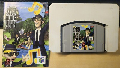 N64★BLUES BROTHERS 2000 海外版 端子清掃済み Blues Brothers 2000 (Nintendo 64, 2000) CIB 91493143541| eBay