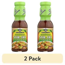 (2 pack) Kikkoman Stir Fry Sauce, 11.4Fl Oz,New