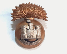 THE ROYAL INNISKILLING FUSILIERS ARMY MILITARY CAP BADGE PART COLLECTION GENUINE
