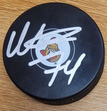 Autographed MARK BOROWIECKI  Ottawa Senators Hockey Puck - w / COA
