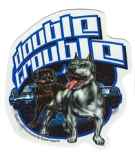 2003 ODM Pitbull / SUV Vending Machine Sticker - Double Trouble