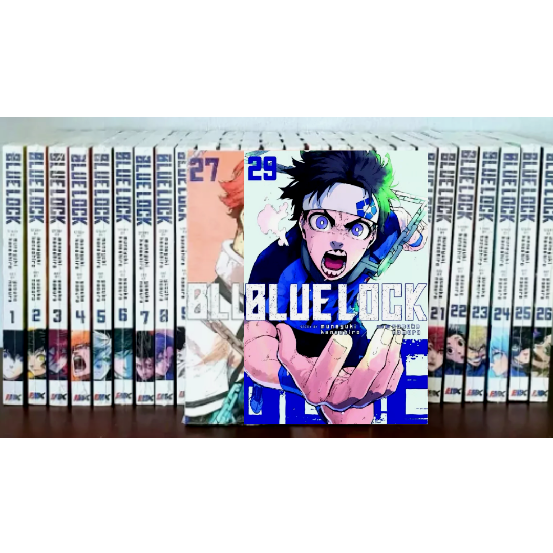 BLUELOCK 全巻セット Blue Lock Manga English Version Set Volume 1-29 by Yusuke