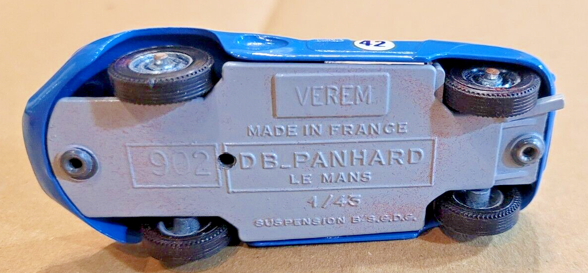 PANHARD DB N°42 LE MANS VEREM 1:43 de reference