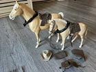 Vintage 1960's Marx Toys Johnny West Horse - Components