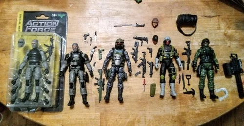 Gi Joe Classified Valaverse Action Force Bundle SEE PHOTOS LOT OF 5 PLUS EXTRA