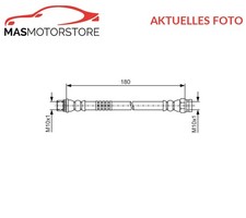 BREMSSCHLAUCH BREMSLEITUNG BOSCH 1 987 481 A44 A FÜR OPEL GRANDLAND GRANDLAND X