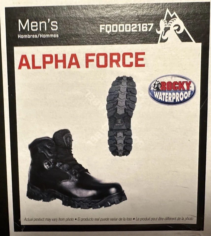Bota ALPHA FORCE 61/2M F002157 Foto 2 de 4