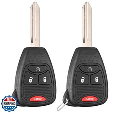 2 PCS Key Fob Replacement Fits for Jeep Wrangler 2009 2010 2011 2012 2013 201