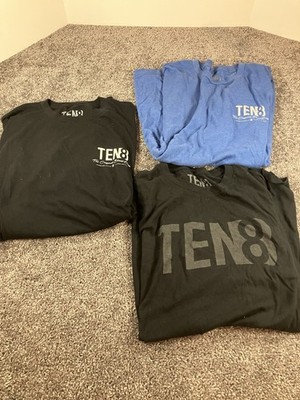 Ten8 The Original Sheep Dogs Mens XL Black Blue Shirts Lot (3)