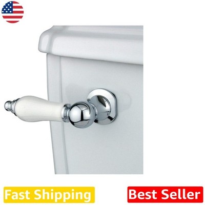 Polished Chrome Victorian Toilet Tank Lever - Durable Brass, 3-Inch Handle